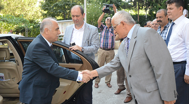 VALi KARAHAN, İL MİLLİ EĞİTİMi ZİYARET ETTİ