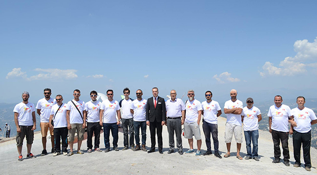YELKENKANAT TÜRKİYE ŞAMPİYONASI ÇAMELi'DE BAŞLADI
