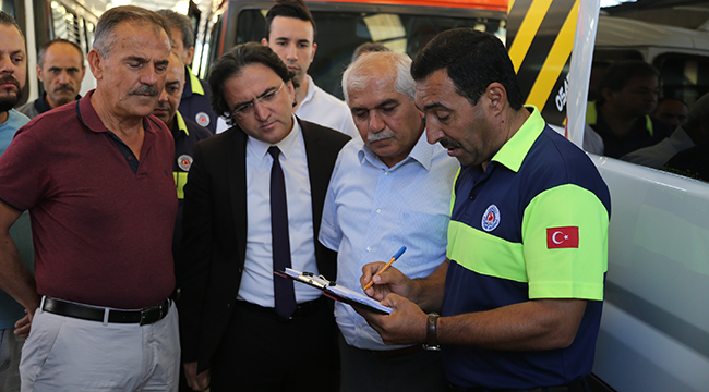 SERVİSLER OKUL ÖNCESİ DENETİME ALINDI