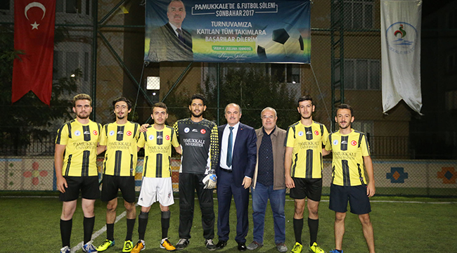 PAMUKKALE’DE 6. FUTBOL ŞÖLENİ GOLLÜ BAŞLADI