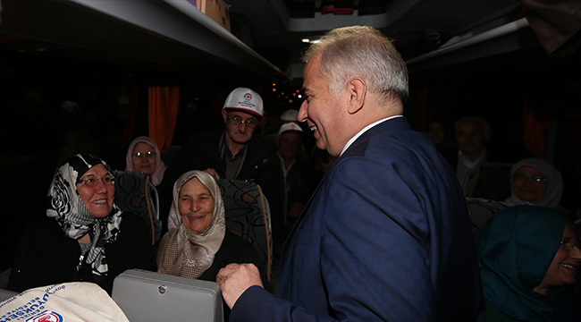 BAŞKAN ZOLAN BİZZAT KENDİSİ UĞURLADI