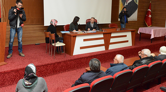 İLK HALK TOPLANTISI YAPILDI