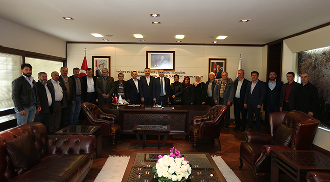 GÜNEY İLÇE TEŞKİLATI’NDAN ZOLAN’A ZİYARET