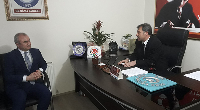 MHP’Lİ GARİP’TEN TÜRK EĞİTİM-SEN’E ZİYARET