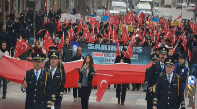GENÇLER SARIKAMIŞ İÇİN TEK YÜREK