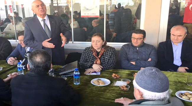 MHP, SEVİNDİK’E ÇIKARMA YAPTI