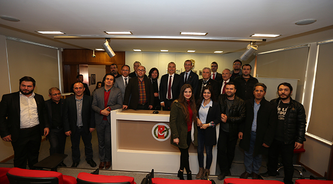 BAŞKAN ZOLAN'DAN GAZETECİLER CEMİYETİ’NE ZİYARET
