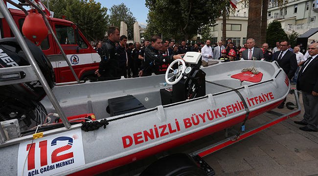 BÜYÜKŞEHİRİN İTFAİYESİ 7/24 HAZIR