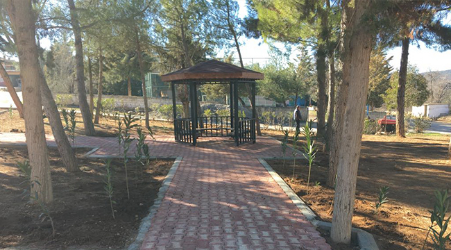 ÇEVRECİ BAŞKAN TÜM İLÇEYİ AĞAÇLANDIRIYOR