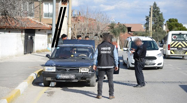 DENİZLİ’DE UYUŞTURUCU OPERASYONU