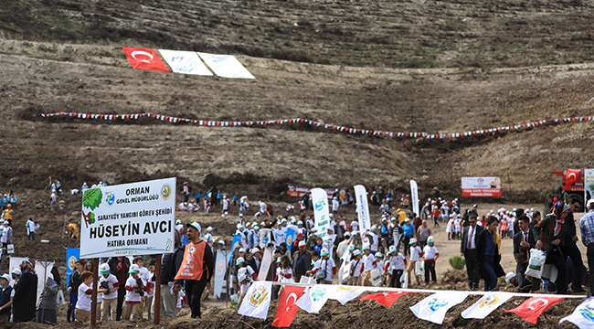 AVCI’NIN ADI HATIRA ORMANINA VERİLDİ