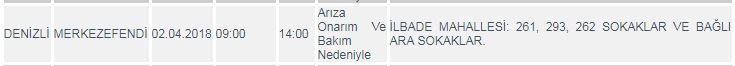 MERKEZEFENDİ’DE ELEKTRİKLER KESİLECEK