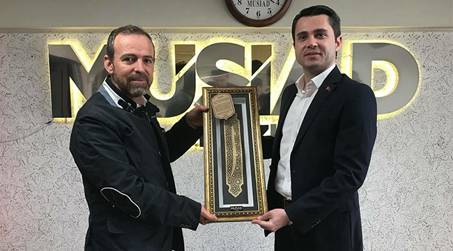 BAŞER VE YÖNETİMİNDEN MÜSİAD’A ZİYARET
