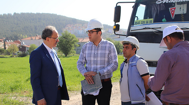 HAT DÖŞEME ÇALIŞMALARINA START VERİLDİ