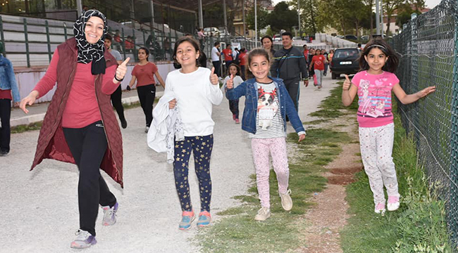 ACIPAYAM DA ''KOŞABİLİYORSAN KOŞ PROJESİ' BAŞLADI