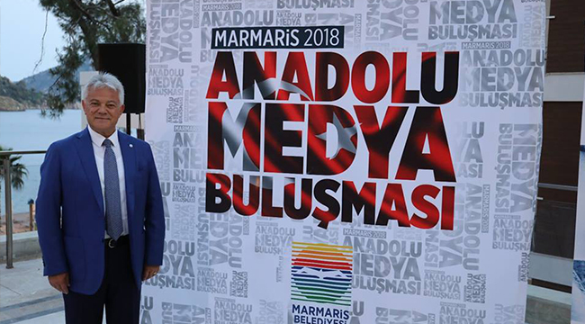 400’Ü AŞKIN BASIN MENSUBU MARMARİS’TE BİRARADA