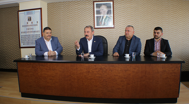 TİN, DESOB BAŞKANI DEVECİOĞLU’NU ZİYARET ETTİ