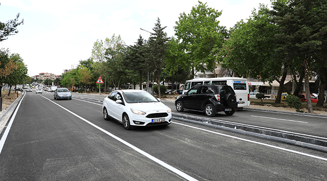 ÇAMLIK BULVARI ASFALTLANARAK HİZMETE GİRDİ