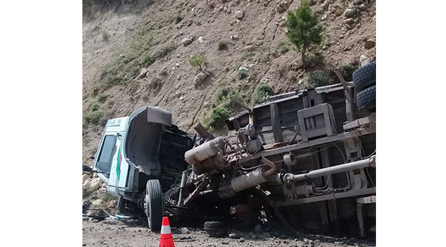 ÇAMELİ’DE KAZA:1 YARALI