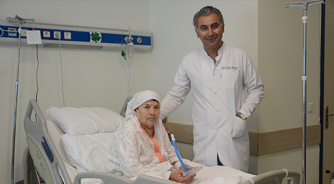PAÜ HASTANESİNDE HAYATA TUTUNDU