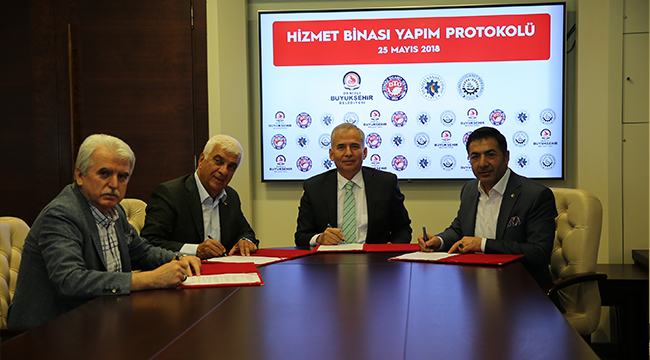 ORTAK HİZMET BİNASI İÇİN ARSA HİBESİ