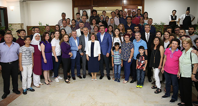 ZEYBEKCİ VE ZOLAN  DA İFTAR PROGRAMINA KATILDI