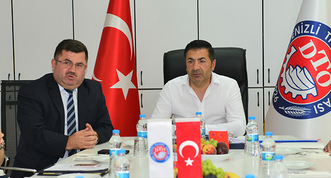 ÖZTAŞ,ERDOĞAN VE ÜYELERİNİ ZİYARET ETTİ