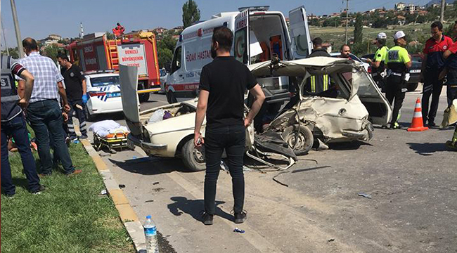 KORKUNÇ KAZADA 4'Ü AĞIR 7 YARALI