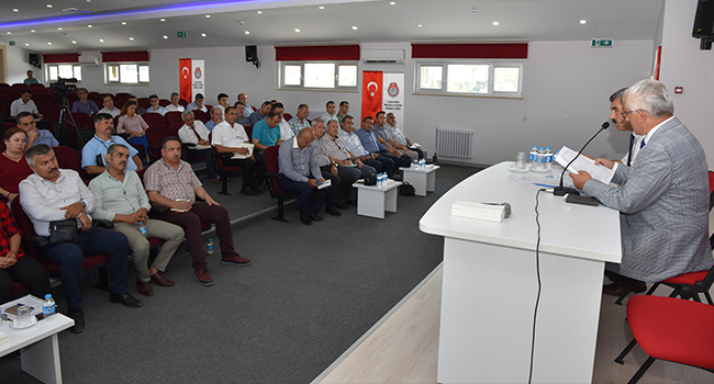 MESLEKİ EĞİTİM MÜDÜRLERİ TOPLANTISI YAPILDI