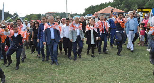 YÖRÜKLER BULDAN YAYLASINDA BULUŞTU