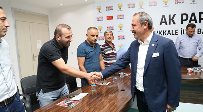 MİLLETVEKİLİ TİN PAMUKKALE TEŞKİLATIYLA BULUŞTU