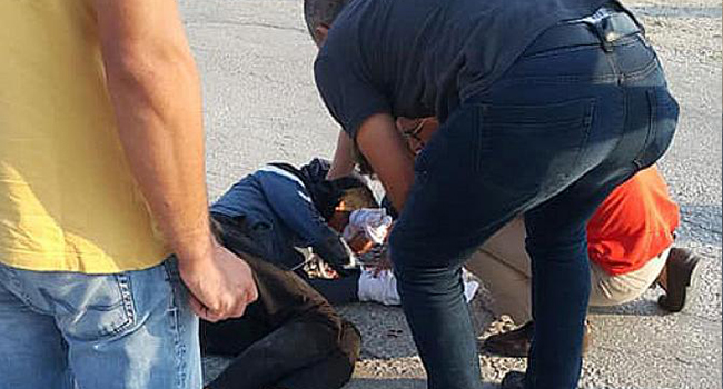 GÜMÜŞLER BULVARI'NDA TRAFİK KAZASI:1 YARALI