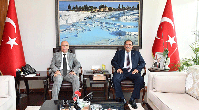 UŞAK VALİSİ DEMİR,KARAHAN’I ZİYARET ETTİ