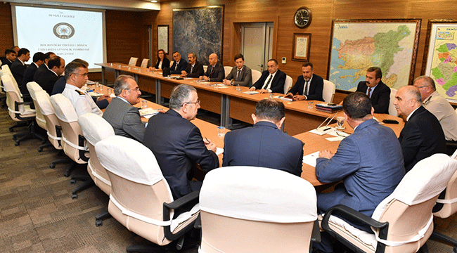 ÜNİVERSİTE GÜVENLİK TOPLANTISI YAPILDI