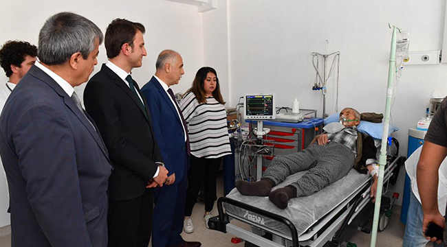 VALİ KARAHAN GÜNEY İLÇESİ’Nİ ZİYARET  ETTİ