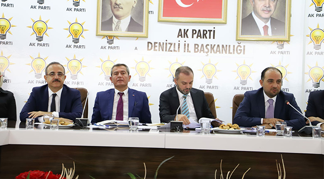 KANDEMİR VE BAYBATUR DENİZLİ’YE GELDİ