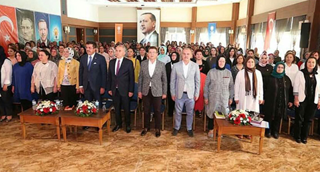 AK PARTİ KADIN KOLLARINDA SEÇİM HEYECANI BAŞLADI