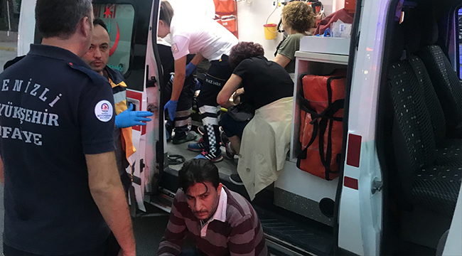 KAZA ANI GÜVENLİK KAMERASINA YANSIDI