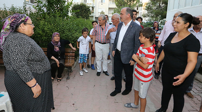 BAŞKAN GÜRLESİN,KUŞPINAR HALKI İLE BULUŞTU