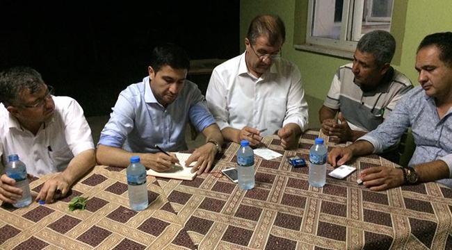 AKP’Li ÖZKAN VATANDAŞIN SORUNLARINI DiNLiYOR