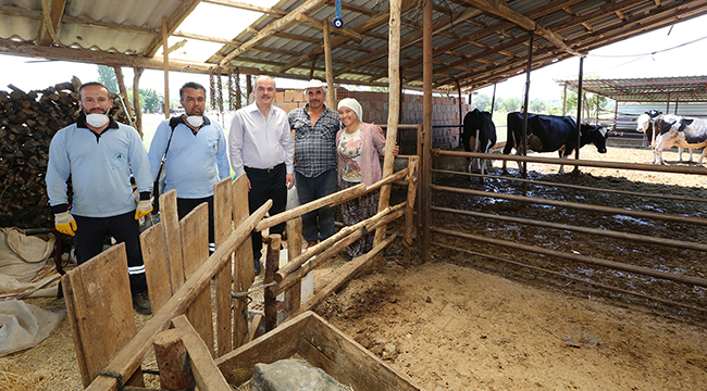 SİNEK İLE MÜCADELE İÇİN 16 YENi ARAÇ ALINDI