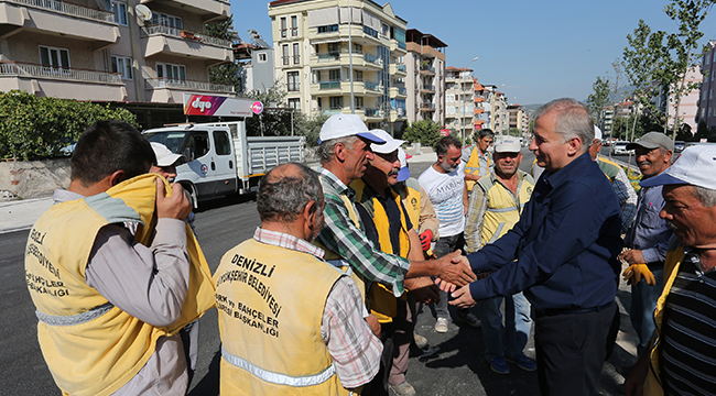 BAŞKAN ZOLAN, ULUS’TA İNCELEMELERDE BULUNDU