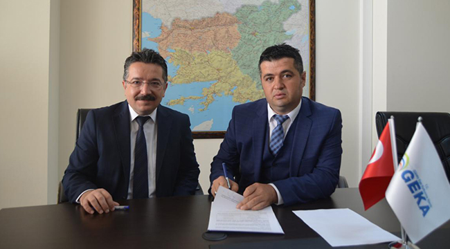 GEKA İLE SÖZLEŞME iMZALANDI