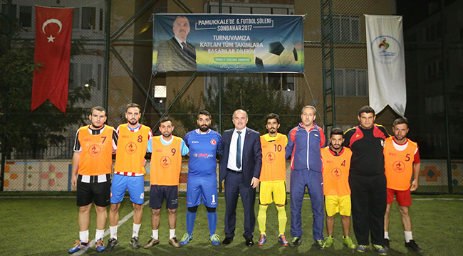 PAMUKKALE’DE 6. FUTBOL ŞÖLENİ GOLLÜ BAŞLADI