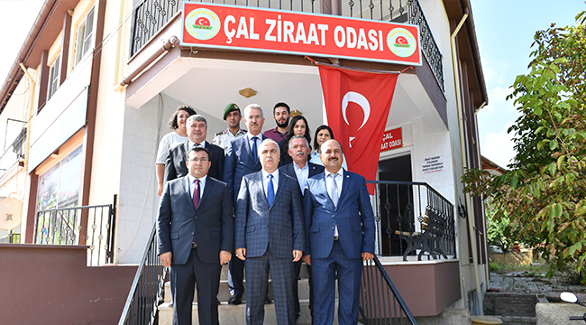 VALİ KARAHAN’IN SON DURAĞI ÇAL İLÇESİ OLDU