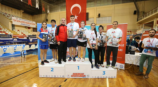 PAMUKKALE SPOR OYUNLARI TAMAMLANDI