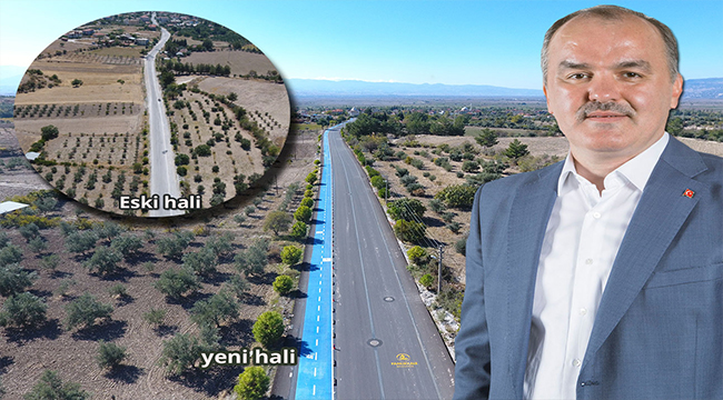 3 KİLOMETRELİK YOL TAMAMLANDI