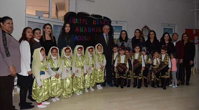 RUKİYE URHAN ANAOKULU ANADOLU PAZARI KURDU