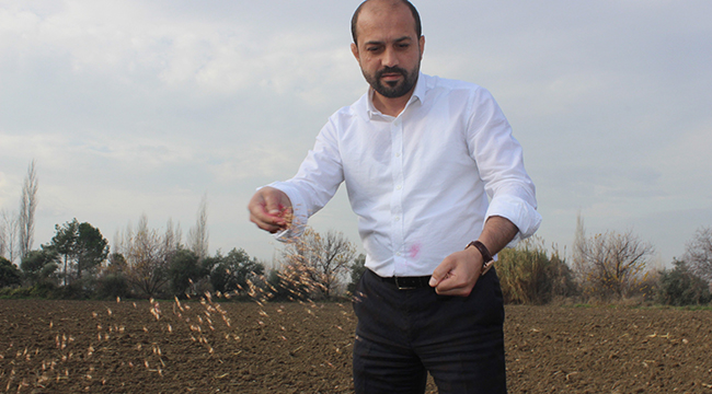 KARADABAN:”BOŞ ARAZİLERE BUĞDAY EKİN”