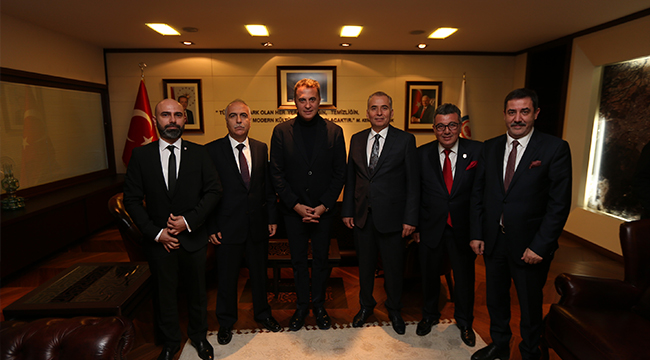 REKORTMEN BAŞKANDAN BAŞKAN ZOLAN’A ZİYARET